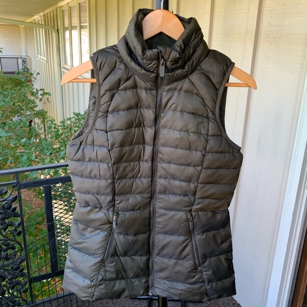 Lululemon Down For It Puffer Vest in Dark Olive 4